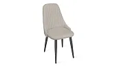 Стул Франк (конус) исп. 2 - ДП2-30 Графит/Микровелюр Catania Ivory (бежевый) Стул Франк (конус) исп. 2 - ДП2-30 Графит/Микровелюр Catania Ivory (бежевый)
