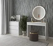 S00852 Энкель 100 Стол косметический 100x77х40, белый