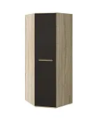 Шкаф Ким угловой (сонома/графит) Шкаф Ким угловой (сонома/графит)