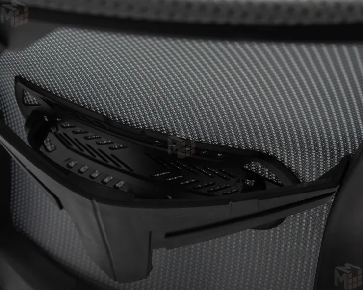 Офисное кресло для персонала DOBRIN NIXON (чёрный, серая сетка) Офисное кресло для персонала DOBRIN NIXON (чёрный, серая сетка)