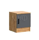 Тумба прикроватная Бася (крафт золотой/графит) 2 шт Тумба прикроватная Бася (крафт золотой/графит) 2 шт