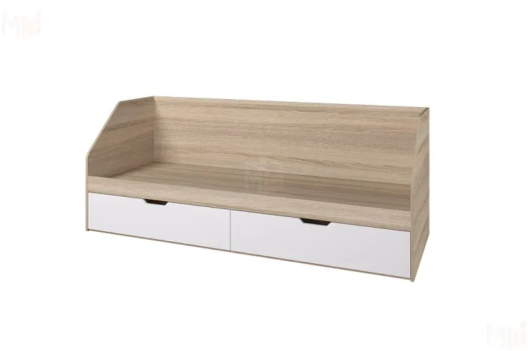 Кровать Анталия 80/2 ящика (белый) Кровать Анталия 80/2 ящика (белый)