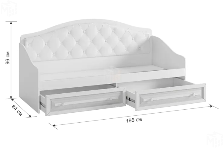 Кровать Алиса 0,8 Кровать Алиса 0,8