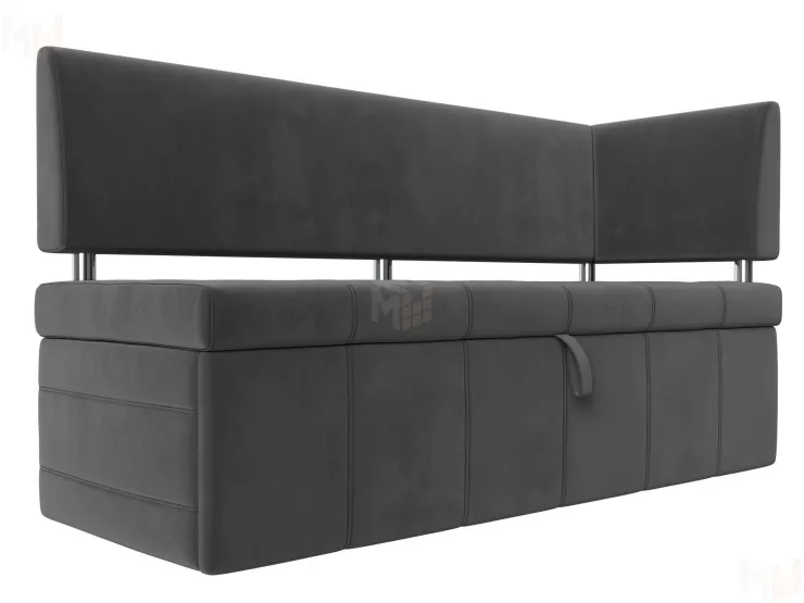 Диван кухонный прямой Стоун с углом правый