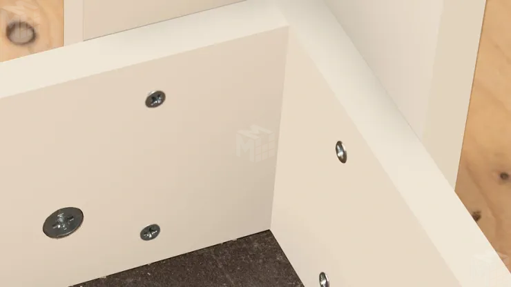 Стол обеденный Промо тип 1 Белый, Ателье темный