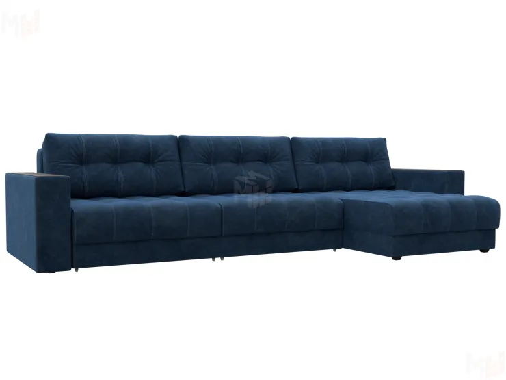 Диван угловой с декором Лига-049 НПБ Лонг