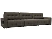 Диван прямой с полками Лига-053 НПБ Лонг