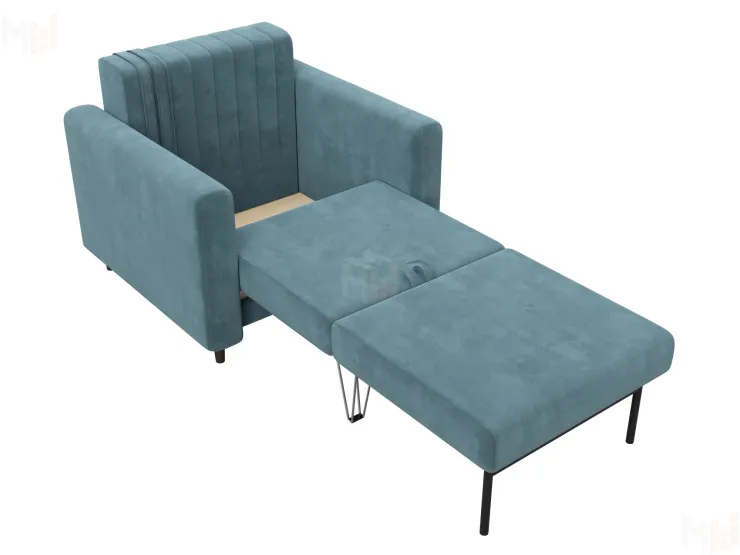 Кресло Лига-070 ( SEVEN 113 бирюзовый )