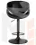 Стул барный DOBRIN KARTER BLACK (коричневый орех дерево (BWW), черный PU)