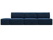 Диван прямой модульный с пуфом Лига-060 НПБ Лонг Диван прямой модульный с пуфом Лига-060 НПБ Лонг