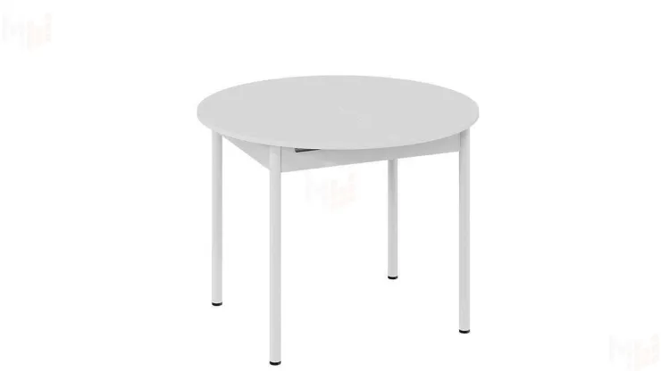 Стол обеденный раздвижной Терра Белый, Белый матовый