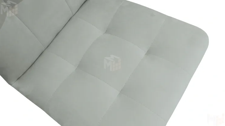 Стул Аспен К1С Черный муар, Велюр Confetti Silver