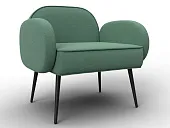 Кресло Лига-086 ( рогожка Амур 11 зеленый )