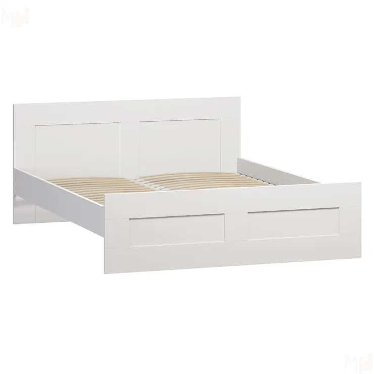 Кровать Сириус 140*200 белая