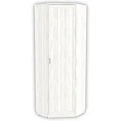 Шкаф угловой со штангой и полками 402