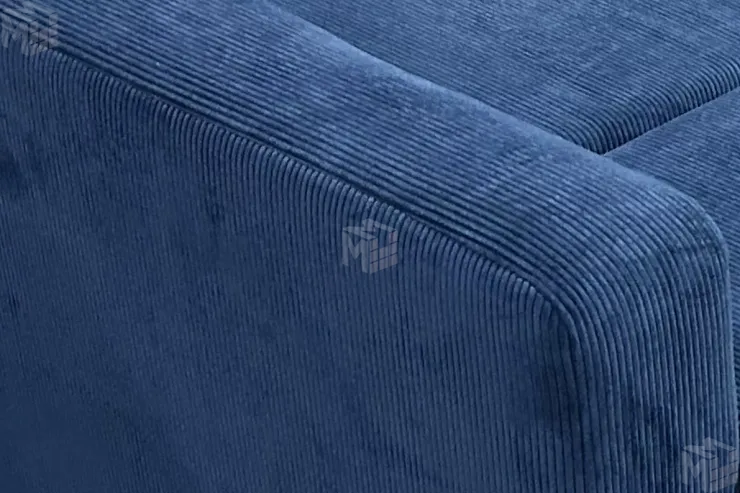 Угловой диван-кровать Брайтон Синий