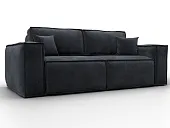 Диван прямой Лига-081 НПБ ( TOWER 11 темно-серый )