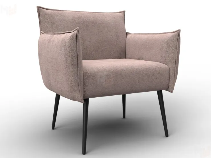 Кресло Лига-083 ( велюр TOWER 05 бежевый )