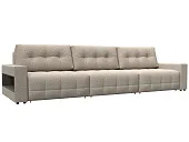 Диван прямой с полками Лига-053 НПБ Лонг