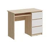 Стол компьютерный Челси (сонома/белый) Стол компьютерный Челси (сонома/белый)
