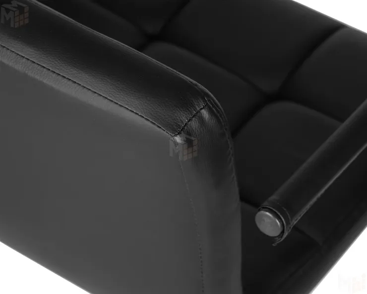 Стул барный DOBRIN KRUGER ARM BLACK (черный)