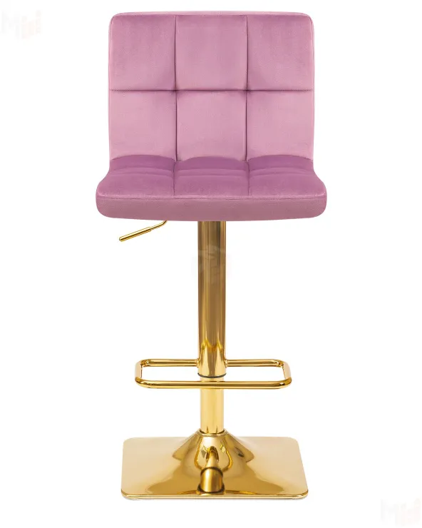 Стул барный DOBRIN GOLDIE (пудрово-сиреневый велюр (MJ9-52))