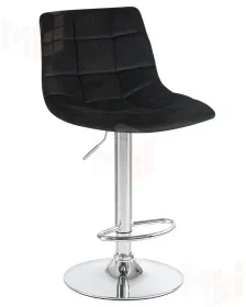 Стул барный DOBRIN TAILOR (черный велюр (MJ9-101))