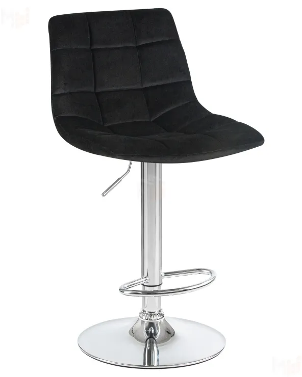 Стул барный DOBRIN TAILOR (черный велюр (MJ9-101))