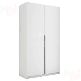 Шкаф Локер 2-х дверный (Распашной)  120 см. профиль чёрный