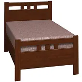 Кровать Вероника-2 90*200 (орех) Кровать Вероника-2 90*200 (орех)