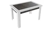 Стол раздвижной Хьюстон Тип 4  Белый, Ателье темный