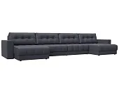 Диван П-образный с декором Лига-049 НПБ Лонг