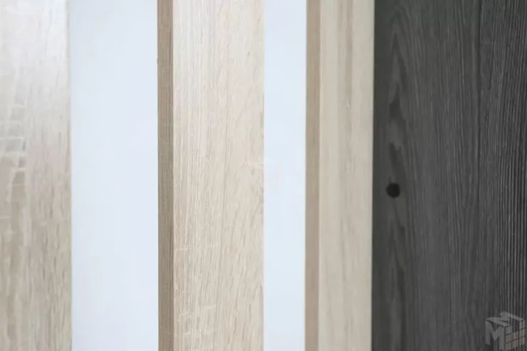 Прихожая Гретта 1 Ясень Черный/Дуб Сонома