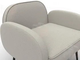 Кресло Лига-086 ( рогожка Амур 02 бежевый )