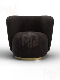 Кресло Лига-072 ( BRUT 17 коричневый )