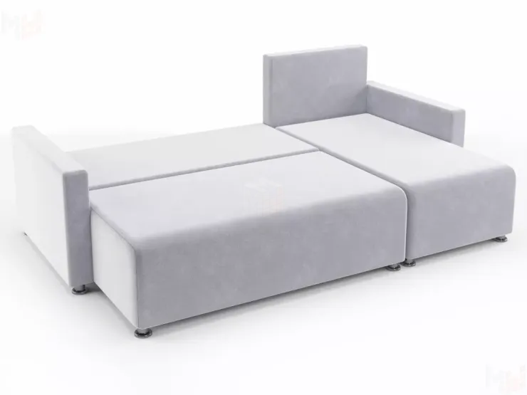 Угловой диван Таити Светло-серый