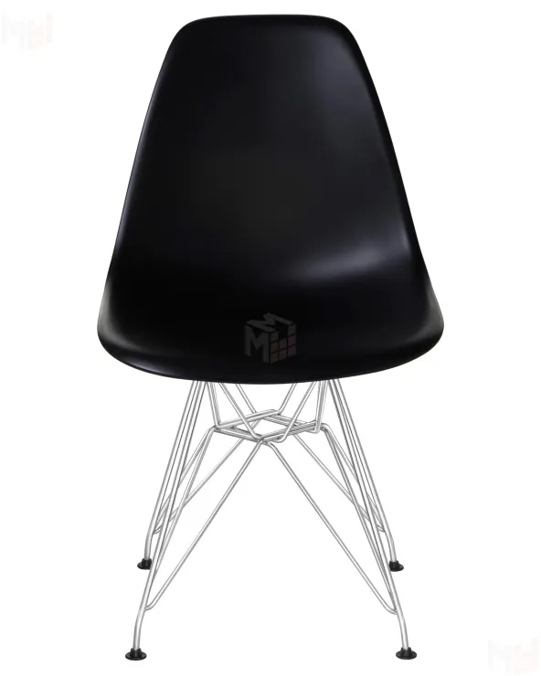 Стул обеденный DOBRIN DSR (ножки хром, цвет чёрный (B-03))
