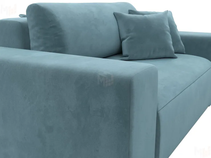 Кресло Лига-036 НПБ ( Бирюзовый )