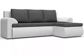 Угловой диван Цезарь (Правый) Белый, Серый Угловой диван Цезарь (Правый) Белый, Серый