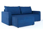 Угловой диван-кровать Брайтон Синий