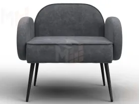 Кресло Лига-086 ( BRUT 16 темно-серый )