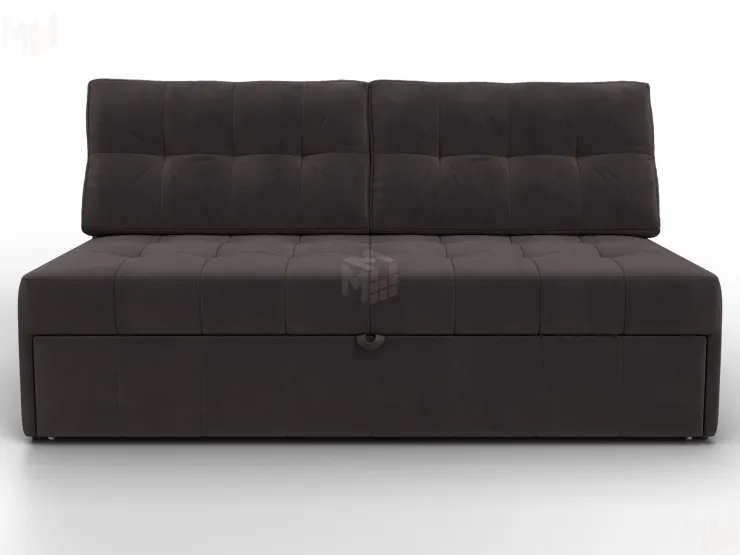 Диван прямой Лига-107 (160) ( SEVEN 727 коричневый )