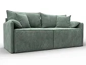 Диван прямой модульный Лига-106 ( BRUT 08 зеленый )