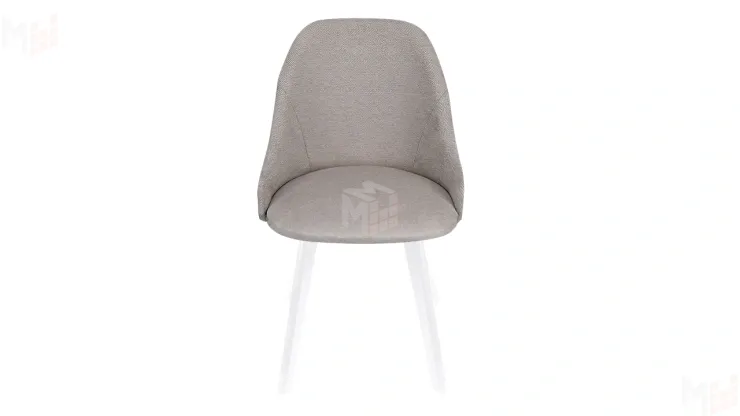 Стул Толедо тип 1 Белый матовый / тк. №208 / тк.220 Стул Толедо тип 1 Белый матовый / тк. №208 / тк.220