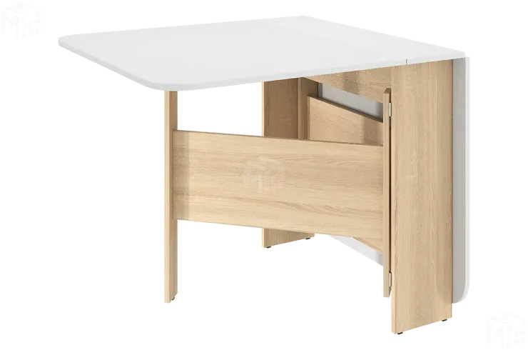 Стол-книжка раскладной Мечта 2 дуб сонома/белый Стол-книжка раскладной Мечта 2 дуб сонома/белый