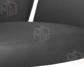 Офисное кресло для руководителей DOBRIN SAMUEL (серый)