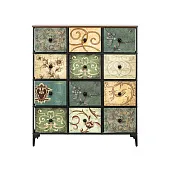 Комод Leset Лунет 12 ящ. (Чёрный/Мульти зеленый/Коричневый) Комод Leset Лунет 12 ящ. (Чёрный/Мульти зеленый/Коричневый)