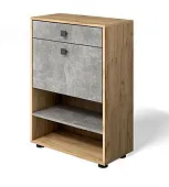 Обувница Мини-Лайт МЛ-4 Дуб крафт золотой/ателье светлое Обувница Мини-Лайт МЛ-4 Дуб крафт золотой/ателье светлое