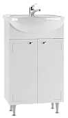 Тумба под умывальник Домино "Уют 50 Классик" без ящика Айсберг