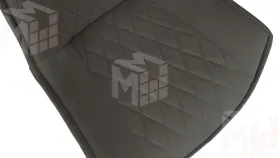 Стул Фэнди К2 Черный муар, Велюр Confetti Stone